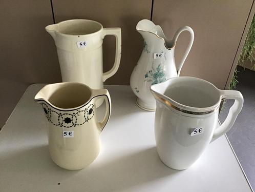 4 ouderwetse waterkannen en vele andere aan slechts 5 euro, Antiek en Kunst, Curiosa en Brocante, Ophalen of Verzenden