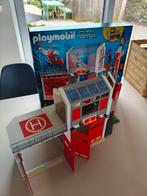 Playmobil brandweerkazerne + brandweerwagen, Kinderen en Baby's, Speelgoed | Playmobil, Ophalen, Zo goed als nieuw