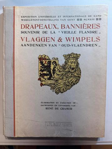 Vlaggen & wimpels: aandenken van "Oud-Vlaendren" 1913 beschikbaar voor biedingen