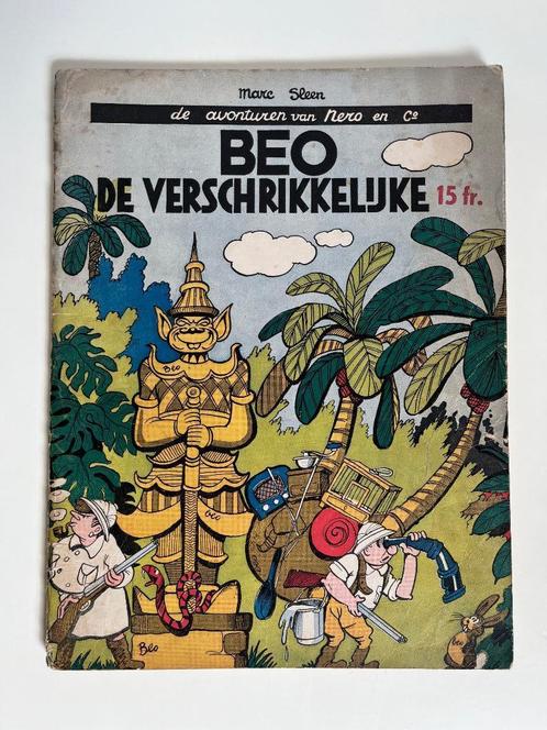 Nero - Beo de Verschrikkelijke - 1955, Livres, BD, Envoi