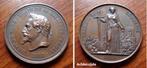 Medaille Napoleon III visité Lille 1867, Postzegels en Munten, Penningen en Medailles, Verzenden, Brons