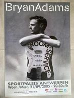 Poster Bryan Adams in Sportpaleis Antwerpen 2005, Comme neuf, Enlèvement ou Envoi