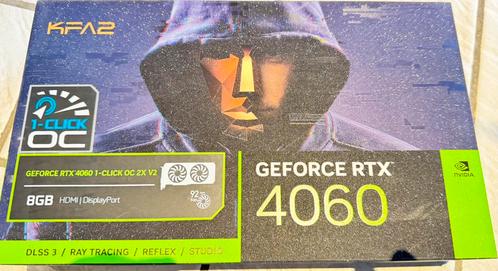 GeForce KFA2 RTX 4060 grafische kaart in blisterverpakking, Computers en Software, Videokaarten, Nieuw, Nvidia, PCI-Express 4.0