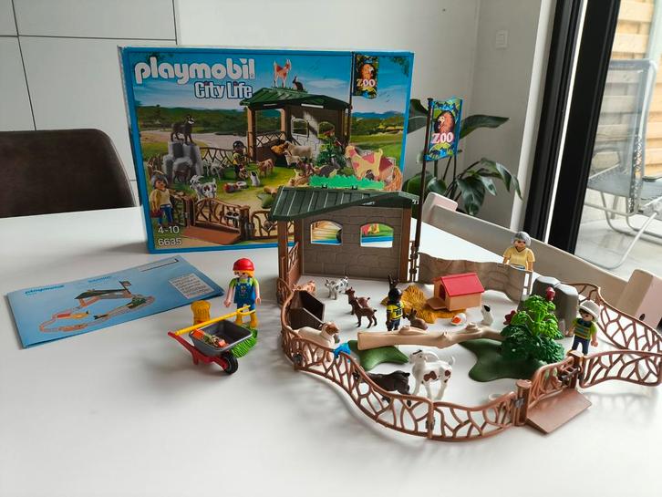 Playmobil kinderboerderij 6635, Kinderen en Baby's, Speelgoed | Playmobil, Zo goed als nieuw, Complete set, Ophalen