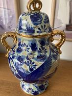 decoratie porseleinen vaas Bequet Quaregnon 201 vintage, Ophalen
