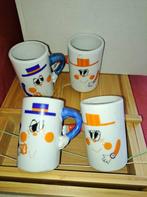Vintage mug people, 2 sets "Mr & Mrs", Enlèvement ou Envoi