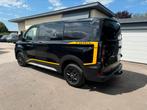 FORD TRANSIT CUSTOM * TRAIL * DUB CAB * 150PK * FULL OPTIE, Testrit aan huis, 4 cilinders, 2500 kg, Leder