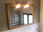 Ensemble miroir salle de bain + éclairage, Huis en Inrichting, Woonaccessoires | Spiegels, Zo goed als nieuw