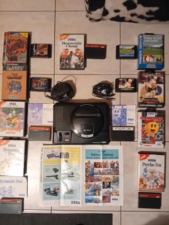 Sega Megadrive 16 bit +3 voll., & 6 .enkel met cardridge  ., Games en Spelcomputers, Games | Sega, Gebruikt, Mega Drive, Avontuur en Actie
