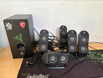 Logitech X530 5.1 speakers  beschikbaar voor biedingen