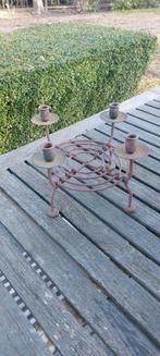 Kaarsenhouder smeedijzer., Ophalen