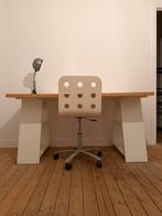 Bureautje, stoel en bibliotheek, Huis en Inrichting, Bureaus, Ophalen, Zo goed als nieuw