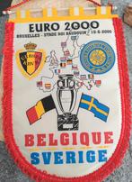 België - Zweden openingswedstrijd EK 2000 zeldzame vaandel, Verzamelen, Sportartikelen en Voetbal, Ophalen of Verzenden, Zo goed als nieuw