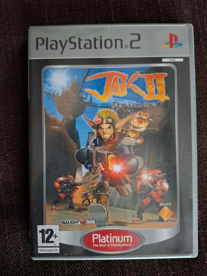 PS2 Jak 2 (compleet), Games en Spelcomputers, Games | Sony PlayStation 2, Zo goed als nieuw, Ophalen of Verzenden