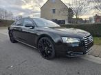 Audi A8 3.0tdi Quattro Full Option Zeer Goede Staat Gekeurd, Auto's, Audi, Automaat, Euro 5, Zwart, Zwart