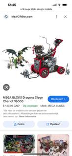 Mega bloks dragons, Ophalen of Verzenden, Zo goed als nieuw, Megabloks