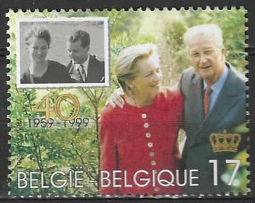 Belgie 1999 - Yvert/OBP 2828 - 40e Huwelijksverjaardag (PF)