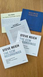 STEVE REICH BOXSET MET 3 CD'S, Met libretto, Ophalen of Verzenden, Zo goed als nieuw, Overige typen
