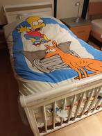 Babybed- 1-persoonsbed, Kinderen en Baby's, Ophalen, 85 tot 100 cm, Gebruikt, Matras