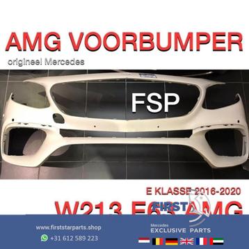 W213 S213 E63 AMG VOORBUMPER Mercedes E Klasse 63 2016-2020 