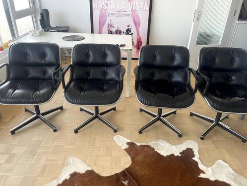 Knoll Pollock Executive Desk Chair bureaustoelen, Huis en Inrichting, Bureaustoelen, Zo goed als nieuw, Bureaustoel, Zwart, Ophalen