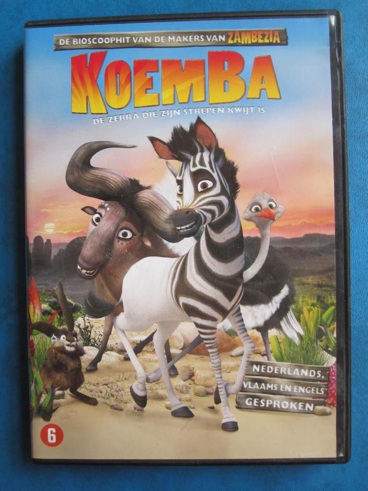 Koemba (2013), Cd's en Dvd's, Dvd's | Tekenfilms en Animatie, Zo goed als nieuw, Amerikaans, Tekenfilm, Vanaf 6 jaar, Ophalen of Verzenden