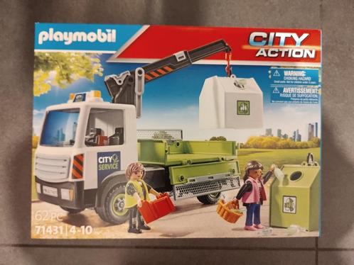 Playmobil City Action Glasbak ophaaldienst (71431) - nieuw, Kinderen en Baby's, Speelgoed | Playmobil, Nieuw, Complete set, Ophalen of Verzenden
