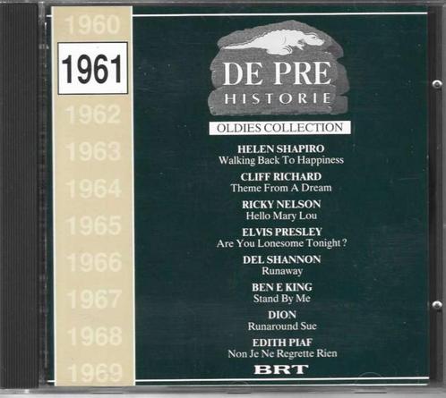 CD De Prehistorie 1961 vol 1, Cd's en Dvd's, Cd's | Rock, Zo goed als nieuw, Poprock, Ophalen of Verzenden