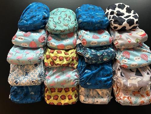 20 wasbare luiers van Happy Bear, Kinderen en Baby's, Badjes en Verzorging, Zo goed als nieuw, Overige typen, Overige merken, Ophalen