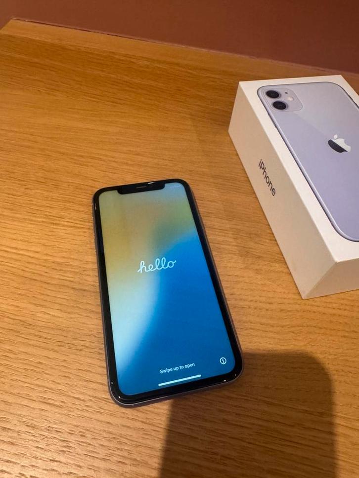 Apple iPhone 11, Télécoms, Téléphonie mobile | Apple iPhone, 128 GB, iPhone 11, Violet, Enlèvement