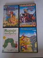 DVD's platvoet , brandweer sam, rupsje nooitgenoeg, Peter en, Ophalen of Verzenden