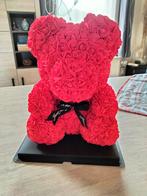 Ours en roses rouge, Divers, Emballage cadeau, Enlèvement, Neuf, Boite cadeau