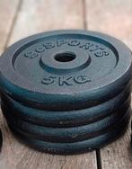 Halterschijven 4x5kg, Sport en Fitness, Ophalen, Zo goed als nieuw, Halterschijven