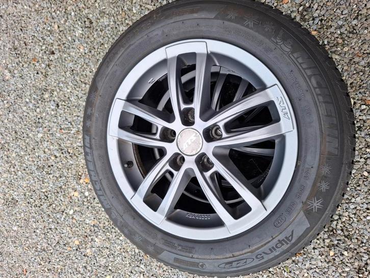 Jantes 5x120 ats, Auto-onderdelen, Banden en Velgen, Band(en), Winterbanden, 16 inch, 205 mm, Personenwagen, Gebruikt, Ophalen