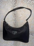 PRADA onberispelijke zwarte nylon tas, Ophalen of Verzenden, Zo goed als nieuw, Zwart