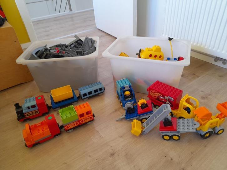 Duplo elektrische trein, Kinderen en Baby's, Speelgoed | Duplo en Lego, Gebruikt, Duplo, Ophalen