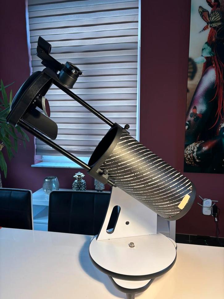 Telescoop - Skywatcher Heritage 130p, Audio, Tv en Foto, Optische apparatuur | Telescopen, Gebruikt, Spiegeltelescoop (reflector)