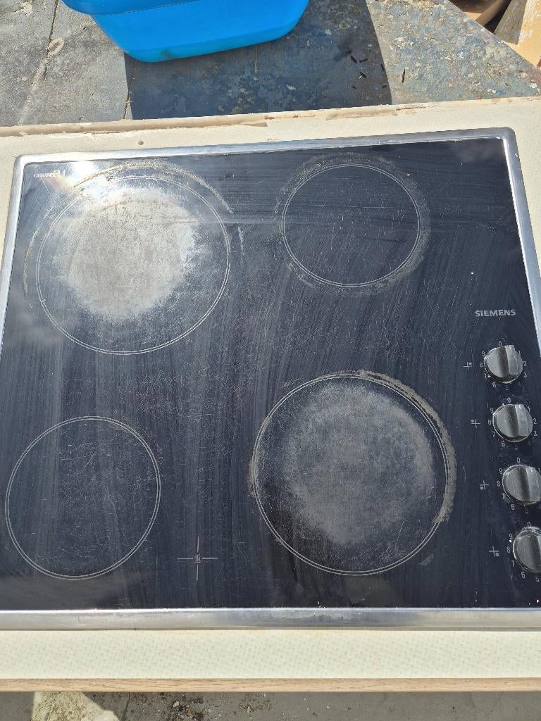 Plaque de cuisson Siemens, Electroménager, Tables de cuisson, Utilisé, Encastré, 4 zones de cuisson, Enlèvement