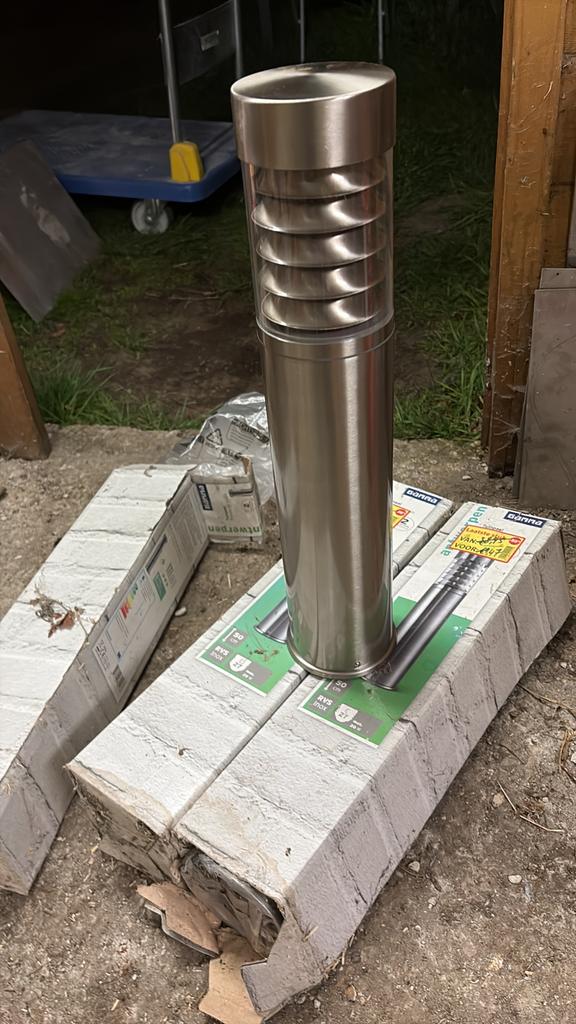 Tuinverlichting, Tuin en Terras, Ophalen, Inox, Minder dan 50 watt, Overige typen