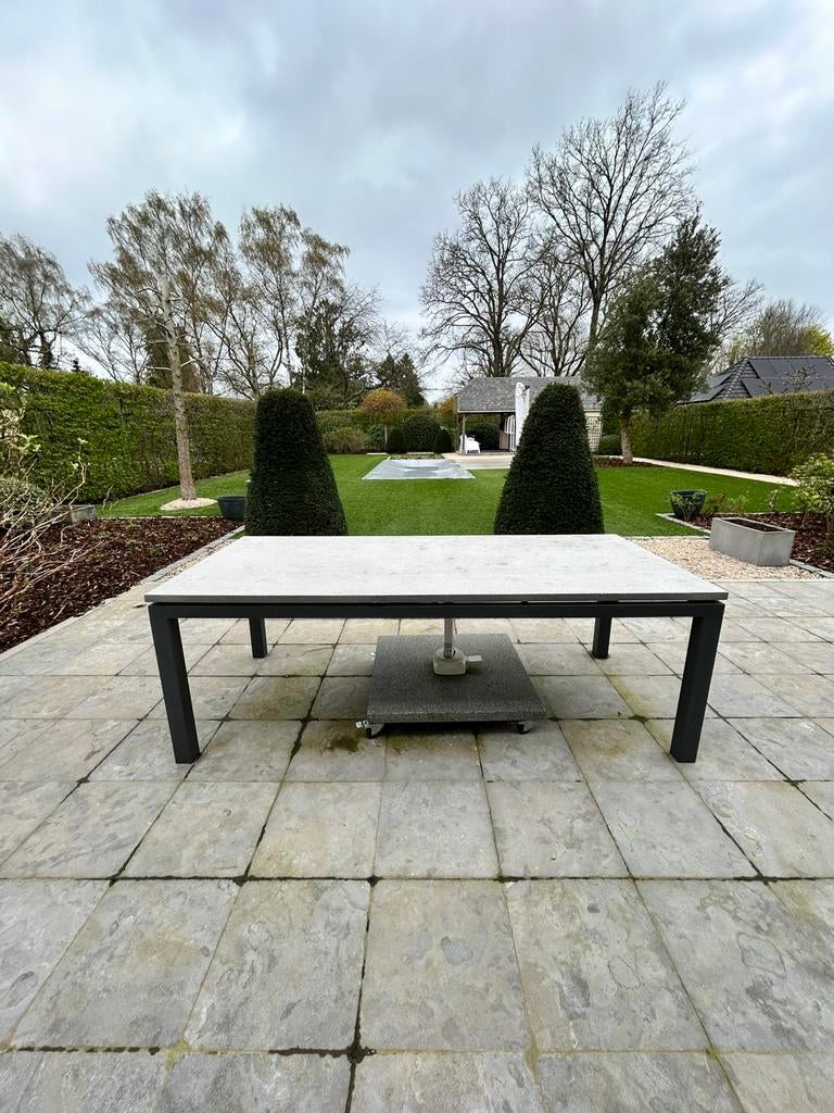 Tuintafel, Ophalen, Gebruikt, Aluminium