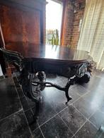 Table + 6 chaises style Napoléon III - bois massif sculpté, Antiquités & Art, Enlèvement