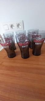 Coca cola zero glas 20cl  6 stuks, Verzamelen, Ophalen, Zo goed als nieuw, Frisdrankglas