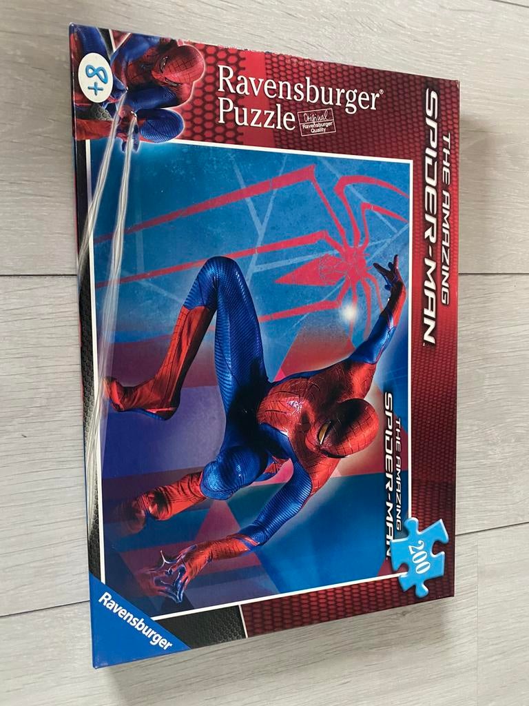 Spiderman puzzel 200 stukjes, Ophalen, Meer dan 50 stukjes, Zo goed als nieuw, 6 jaar of ouder