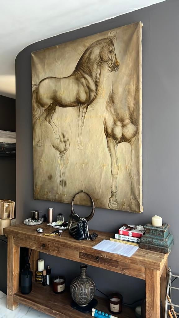 Toile peinture, Maison & Meubles, Mobilier complet, Enlèvement