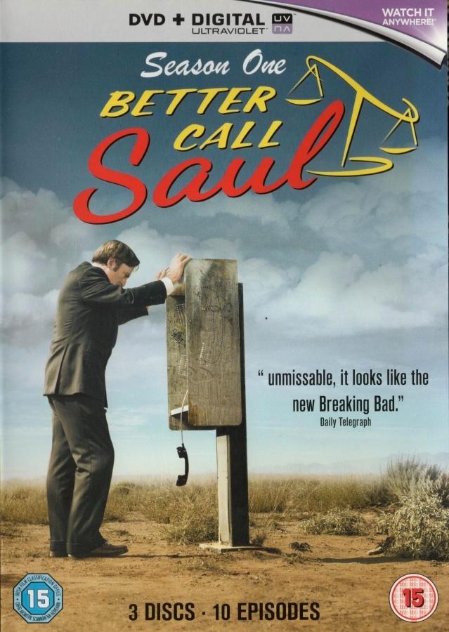 Better Call Saul - Season 1 (3 x DVD UK release), Cd's en Dvd's, Dvd's | Tv en Series, Gebruikt, Verzenden