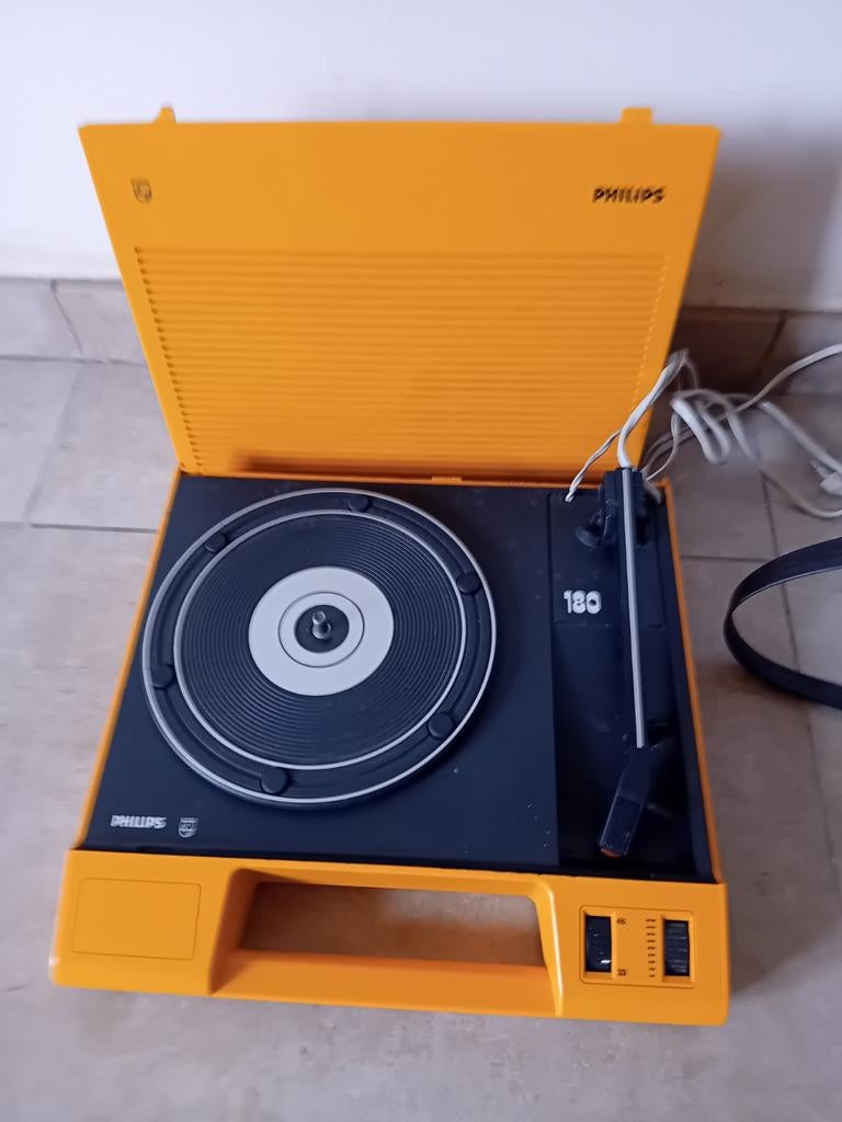 Retro platenspeler philips, Enlèvement