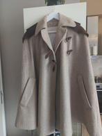 Een limited edition Poncho leren stukken,Pijnacker Nederland, Kleding | Dames, Ophalen, Maat 38/40 (M), Beige