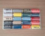 Nieuw: 20 spoelen naaigaren - verschillende kleuren, Ophalen of Verzenden, Nieuw