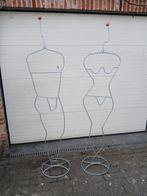 Kleerhangers  man/vrouw, Huis en Inrichting, Kasten | Kleerkasten, Ophalen, Gebruikt, Metaal, 150 tot 200 cm
