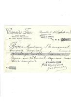 Ancien reçu 1938, Enlèvement ou Envoi, Utilisé